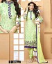 NEW DESIGNER PARROT STRAIGHT SUIT @ 56% OFF Rs 1112.00 Only FREE Shipping + Extra Discount - Suit, Buy Suit Online, Georgette, Santoon, Buy Santoon,  online Sabse Sasta in India -  for  - 4198/20151020