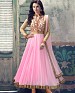 ATTRACTIVE PINK NET ANARKALI SUIT @ 62% OFF Rs 1050.00 Only FREE Shipping + Extra Discount - Net, Buy Net Online, Semi-stitched, Anarkali suit, Buy Anarkali suit,  online Sabse Sasta in India -  for  - 4256/20151020