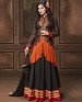 DESIGNER BLACK ANARKALI SUIT @ 31% OFF Rs 2100.00 Only FREE Shipping + Extra Discount - Georgette, Buy Georgette Online, Semi-stitched, Anarkali suit, Buy Anarkali suit,  online Sabse Sasta in India -  for  - 4298/20151020