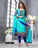 NEW ARRIVAL SKY STRAIGHT SUIT @ 31% OFF Rs 1606.00 Only FREE Shipping + Extra Discount - Suit, Buy Suit Online, Cotton, Chiffon, Buy Chiffon,  online Sabse Sasta in India - Salwar Suit for Women - 4334/20151029