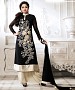 THANKAR LATEST BLACK DESIGNER LONG SLEEVE ANARKALI SUIT @ 31% OFF Rs 1421.00 Only FREE Shipping + Extra Discount - Suit, Buy Suit Online, Semi Stitched, Georgette, Buy Georgette,  online Sabse Sasta in India -  for  - 5325/20151209