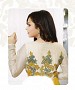 THANKAR LATEST DESIGNER YELLOW AND OFF WHITE LONG SLEEVE ANARKALI SUIT @ 31% OFF Rs 1482.00 Only FREE Shipping + Extra Discount - GEORGETTE, Buy GEORGETTE Online, ANARKALI SUIT, SEMI STITCHED, Buy SEMI STITCHED,  online Sabse Sasta in India - Salwar Suit for Women - 5358/20151209