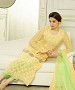 THANKAR CREAM CHIFFON PARTY WEAR STRAIGHT SUIT @ 46% OFF Rs 1112.00 Only FREE Shipping + Extra Discount - chiffon Suit, Buy chiffon Suit Online, STRAIGHT SUIT, SEMI STITCHED, Buy SEMI STITCHED,  online Sabse Sasta in India - Salwar Suit for Women - 5372/20151209