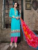 THANKAR SKY COTTON JAQUARD PARTY WEAR STRAIGHT SUIT @ 31% OFF Rs 1668.00 Only FREE Shipping + Extra Discount - COTTON JAQUARD SUIT, Buy COTTON JAQUARD SUIT Online, Semi-stitched Suit, Straight suit, Buy Straight suit,  online Sabse Sasta in India - Salwar Suit for Women - 5959/20160112