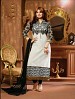 THANKAR BLACK AND WHITE COTTON STRAIGHT SUIT @ 45% OFF Rs 988.00 Only FREE Shipping + Extra Discount - Cotton Suit, Buy Cotton Suit Online, Semi-stitched Suit, Straight suit, Buy Straight suit,  online Sabse Sasta in India - Salwar Suit for Women - 5966/20160112