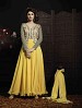 THANKAR YELLOW GEORGETTE AND NET HEVY EMBROIDERY ANARKALI SUIT @ 31% OFF Rs 4634.00 Only FREE Shipping + Extra Discount - SILK & NET SUIT, Buy SILK & NET SUIT Online, Semi-stitched Suit, Party Wear Suit, Buy Party Wear Suit,  online Sabse Sasta in India - Salwar Suit for Women - 5991/20160112