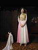 THANKAR WHITE AND PINK GEORGETTE AND NET HEVY EMBROIDERY ANARKALI SUIT @ 31% OFF Rs 4387.00 Only FREE Shipping + Extra Discount - SILK & NET SUIT, Buy SILK & NET SUIT Online, Semi-stitched Suit, Anarkali suit, Buy Anarkali suit,  online Sabse Sasta in India -  for  - 5992/20160112