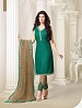 Thankar Exclusive Embroidered Designer Green Straight Suits @ 31% OFF Rs 2224.00 Only FREE Shipping + Extra Discount - Georgette Suit, Buy Georgette Suit Online, Semi-stitched Suit, Straight suit, Buy Straight suit,  online Sabse Sasta in India -  for  - 6028/20160112