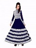 Thankar Exclusive Embroidered Designer Blue Anarkali Suits @ 31% OFF Rs 1421.00 Only FREE Shipping + Extra Discount - Georgette Suit, Buy Georgette Suit Online, Semi-stitched Suit, Anarkali suit, Buy Anarkali suit,  online Sabse Sasta in India - Salwar Suit for Women - 6046/20160114
