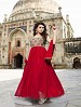 Thankar Red Heavy Designer Georgette Anarkali Suits @ 31% OFF Rs 1421.00 Only FREE Shipping + Extra Discount - Georgette Suit, Buy Georgette Suit Online, Semi-stitched Suit, Anarkali suit, Buy Anarkali suit,  online Sabse Sasta in India -  for  - 6067/20160114