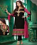 Exclusive Heavy Printed Designer Black Straight Suits @ 31% OFF Rs 1112.00 Only FREE Shipping + Extra Discount - Georgette Suits, Buy Georgette Suits Online, Straight Salwar Suit, Semi Stiched Suit, Buy Semi Stiched Suit,  online Sabse Sasta in India - Salwar Suit for Women - 9264/20160520