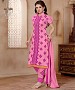 NEW ARRIVAL PINK STRAIGHT SUIT @ 31% OFF Rs 926.00 Only FREE Shipping + Extra Discount - Cotton Suit, Buy Cotton Suit Online, Straight Salwar Suit, Semi Stiched Suit, Buy Semi Stiched Suit,  online Sabse Sasta in India -  for  - 9291/20160520