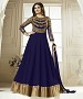 NEW ARRIVAL NAVY BLUE ANARKALI SUIT @ 31% OFF Rs 1297.00 Only FREE Shipping + Extra Discount - Georgette Suits, Buy Georgette Suits Online, Anarkali Salwar Suit, Semi Stiched Suit, Buy Semi Stiched Suit,  online Sabse Sasta in India - Salwar Suit for Women - 9312/20160520