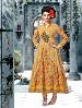 Banglori Silk And Bhagalpuri Print YELLOW Anarkali Suit @ 31% OFF Rs 1606.00 Only FREE Shipping + Extra Discount - Banglori Silk, Buy Banglori Silk Online, Semi-stitched Suit, Anarkali suit, Buy Anarkali suit,  online Sabse Sasta in India - Salwar Suit for Women - 6335/20160210