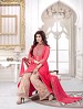 PEACH GEORGETTE STRAIGHT SUIT @ 31% OFF Rs 2100.00 Only FREE Shipping + Extra Discount - Georgette Suit, Buy Georgette Suit Online, Semi-stitched Suit, Ayesha Takia Suit, Buy Ayesha Takia Suit,  online Sabse Sasta in India -  for  - 6390/20160210