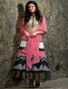 New Attractive Pink Anarkali Suit @ 31% OFF Rs 2595.00 Only FREE Shipping + Extra Discount - Georgette Suit, Buy Georgette Suit Online, Semi-stitched Suit, Anarkali suit, Buy Anarkali suit,  online Sabse Sasta in India - Salwar Suit for Women - 6395/20160210