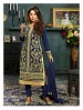 New Attractive Blue Straight Suit @ 31% OFF Rs 3027.00 Only FREE Shipping + Extra Discount - Faux Georgette, Buy Faux Georgette Online, Semi-stitched Suit, Straight suit, Buy Straight suit,  online Sabse Sasta in India - Salwar Suit for Women - 6604/20160220