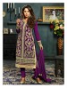 New Attractive Purple Straight Suit @ 31% OFF Rs 3027.00 Only FREE Shipping + Extra Discount - Faux Georgette, Buy Faux Georgette Online, Semi-stitched Suit, Straight suit, Buy Straight suit,  online Sabse Sasta in India -  for  - 6605/20160220