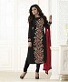 New Attractive Black Straight Suit @ 31% OFF Rs 1606.00 Only FREE Shipping + Extra Discount - Georgette Suits, Buy Georgette Suits Online, Straight Salwar Suit, Semi Stiched Suit, Buy Semi Stiched Suit,  online Sabse Sasta in India -  for  - 9012/20160505