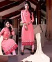 Designer Pink Straight Suit @ 31% OFF Rs 1606.00 Only FREE Shipping + Extra Discount - Georgette Suits, Buy Georgette Suits Online, Straight Salwar Suit, Semi Stiched Suit, Buy Semi Stiched Suit,  online Sabse Sasta in India -  for  - 9020/20160505