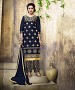 NAVY BLUE COTTON STRAIGHT SUIT @ 31% OFF Rs 1050.00 Only FREE Shipping + Extra Discount - Cotton Suit, Buy Cotton Suit Online, Straight Salwar Suit, Semi Stiched Suit, Buy Semi Stiched Suit,  online Sabse Sasta in India - Salwar Suit for Women - 9027/20160505