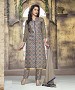 GREY COTTON STRAIGHT SUIT @ 31% OFF Rs 1050.00 Only FREE Shipping + Extra Discount - Cotton Suit, Buy Cotton Suit Online, Straight Salwar Suit, Semi Stiched Suit, Buy Semi Stiched Suit,  online Sabse Sasta in India - Salwar Suit for Women - 9028/20160505