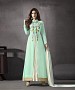 AQUA EMBROIDERED GEORGETTE ANARKALI SUIT @ 31% OFF Rs 2966.00 Only FREE Shipping + Extra Discount - Georgette Suits, Buy Georgette Suits Online, Anarkali Salwar Suit, Semi Stiched Suit, Buy Semi Stiched Suit,  online Sabse Sasta in India -  for  - 9054/20160505