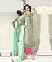 AQUA AND PINK EMBROIDERED FAUX GEORGETTE STRAIGHT SUIT @ 31% OFF Rs 2100.00 Only FREE Shipping + Extra Discount - GEORGETTE, Buy GEORGETTE Online, STRAIGHT SUIT, partywear suit, Buy partywear suit,  online Sabse Sasta in India -  for  - 9069/20160505