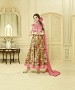 LIGHT PINK AND MULTY PRINTED BHAGALPURI PRINT ANARKALI SUIT @ 31% OFF Rs 1606.00 Only FREE Shipping + Extra Discount - BANGLORI SILK, Buy BANGLORI SILK Online, anarkali Salwar suit, partywear suit, Buy partywear suit,  online Sabse Sasta in India - Salwar Suit for Women - 9103/20160505