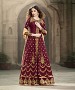 MAROON EMBROIDERED BANGLORI SILK ANARKALI SUIT @ 31% OFF Rs 4449.00 Only FREE Shipping + Extra Discount - Banglori Silk, Buy Banglori Silk Online, Anarkali Salwar Suit, Semi Stiched Suit, Buy Semi Stiched Suit,  online Sabse Sasta in India -  for  - 9319/20160520