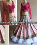 White And Pink Bridal Designer Lehenga @ 31% OFF Rs 3151.00 Only FREE Shipping + Extra Discount - LEHENGA, Buy LEHENGA Online, Designer Lehenga, Partywear Lehenga, Buy Partywear Lehenga,  online Sabse Sasta in India -  for  - 9843/20160520