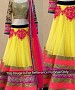 YELLOW AND PINK THREDWORK NYLON NET LEHENGA @ 31% OFF Rs 2533.00 Only FREE Shipping + Extra Discount - lehangas, Buy lehangas Online, Designer  lehangas, desiner net lehangas, Buy desiner net lehangas,  online Sabse Sasta in India - Lehengas for Women - 9868/20160520