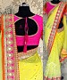 YELLOW MULTY WORK GEORGETTE BOLLYWOOD DESIGNER SAREE @ 31% OFF Rs 2100.00 Only FREE Shipping + Extra Discount - saree, Buy saree Online, georgette saree, deasiner  saree, Buy deasiner  saree,  online Sabse Sasta in India - Sarees for Women - 9975/20160520