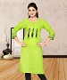 PARROT PRINTED COTTON STITCHED KURTI @ 31% OFF Rs 555.00 Only FREE Shipping + Extra Discount - KURTI, Buy KURTI Online, COTTON KURTI, DESINER KURTI, Buy DESINER KURTI,  online Sabse Sasta in India -  for  - 9830/20160520