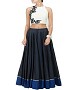Latest Arrival Designer Navy Blue Lehenga Choli @ 31% OFF Rs 1050.00 Only FREE Shipping + Extra Discount - Lehengas, Buy Lehengas Online, Designer  lehanga, Designer net lehanga, Buy Designer net lehanga,  online Sabse Sasta in India - Lehengas for Women - 9629/20160520