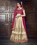 PEACH & CREAM EMBROIDERED BANGLORI  SILK  DESIGNER LEHENGA @ 31% OFF Rs 6056.00 Only FREE Shipping + Extra Discount - Lehenga, Buy Lehenga Online, Designer  lehanga, Designer net lehanga, Buy Designer net lehanga,  online Sabse Sasta in India - Lehengas for Women - 9643/20160520