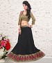 Black & Beige  Embroidered  Net Designer Lehengha @ 31% OFF Rs 1050.00 Only FREE Shipping + Extra Discount - lehangas, Buy lehangas Online, Designer  lehangas, desiner net lehangas, Buy desiner net lehangas,  online Sabse Sasta in India - Lehengas for Women - 9649/20160520