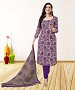 PURPLE AND BEIGE PRINTED POLYCOTTON  DRESS MATEIRIAL @ 31% OFF Rs 679.00 Only FREE Shipping + Extra Discount - suits, Buy suits Online, STRAIGHT SUIT, cotton suits, Buy cotton suits,  online Sabse Sasta in India - Salwar Suit for Women - 9657/20160520