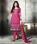 DARK PINK EMBROIDERED COTTON DRESS MATEIRIAL @ 31% OFF Rs 1112.00 Only FREE Shipping + Extra Discount - suits, Buy suits Online, STRAIGHT SUIT, cotton suits, Buy cotton suits,  online Sabse Sasta in India -  for  - 9675/20160520