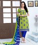 PARROT AND BLUE EMBROIDERED COTTON JEQUARD DRESS MATEIRIAL @ 31% OFF Rs 1050.00 Only FREE Shipping + Extra Discount - suits, Buy suits Online, STRAIGHT SUIT, cotton suits, Buy cotton suits,  online Sabse Sasta in India - Salwar Suit for Women - 9686/20160520