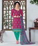 PINK AND AQUA EMBROIDERED COTTON JEQUARD DRESS MATEIRIAL @ 31% OFF Rs 1050.00 Only FREE Shipping + Extra Discount - suits, Buy suits Online, STRAIGHT SUIT, cotton suits, Buy cotton suits,  online Sabse Sasta in India - Salwar Suit for Women - 9690/20160520