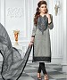 Grey Embroidery Chanderi Cotton Dress Material @ 31% OFF Rs 1050.00 Only FREE Shipping + Extra Discount - Chanderi Cotton Suit, Buy Chanderi Cotton Suit Online, EMBROIDERED Suit, STRAIGHT SUIT, Buy STRAIGHT SUIT,  online Sabse Sasta in India -  for  - 9726/20160520