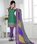 Green & Purple Printed Crepe Dress Material @ 31% OFF Rs 679.00 Only FREE Shipping + Extra Discount - suits, Buy suits Online, Designr suits, stragit suits, Buy stragit suits,  online Sabse Sasta in India - Salwar Suit for Women - 9746/20160520