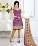 Purple & Yellow Printed Crepe Dress Material @ 31% OFF Rs 679.00 Only FREE Shipping + Extra Discount - suits, Buy suits Online, Designr suits, stragit suits, Buy stragit suits,  online Sabse Sasta in India -  for  - 9754/20160520