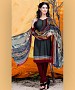 Grey & Maroon Printed Crepe Dress Material @ 31% OFF Rs 679.00 Only FREE Shipping + Extra Discount - suits, Buy suits Online, Designr suits, stragit suits, Buy stragit suits,  online Sabse Sasta in India -  for  - 9777/20160520