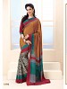 Thankar Multi Colour Crepe Printed Saree @ 31% OFF Rs 988.00 Only FREE Shipping + Extra Discount - Saree, Buy Saree Online, Printed, Crepe, Buy Crepe,  online Sabse Sasta in India - Sarees for Women - 3582/20150925