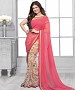Light Pink And White Printed Saree @ 31% OFF Rs 1112.00 Only FREE Shipping + Extra Discount - Partywear Saree, Buy Partywear Saree Online, Georgette Saree, Deginer Saree, Buy Deginer Saree,  online Sabse Sasta in India - Sarees for Women - 9474/20160520