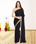 BLACK CASUAL DESIGNER SAREE @ 31% OFF Rs 1050.00 Only FREE Shipping + Extra Discount - Partywear Saree, Buy Partywear Saree Online, Georgette Saree, Deginer Saree, Buy Deginer Saree,  online Sabse Sasta in India - Sarees for Women - 9477/20160520