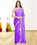 PURPLE CASUAL DESIGNER SAREE @ 31% OFF Rs 1050.00 Only FREE Shipping + Extra Discount - Partywear Saree, Buy Partywear Saree Online, Georgette Saree, Deginer Saree, Buy Deginer Saree,  online Sabse Sasta in India - Sarees for Women - 9478/20160520