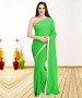 GREEN CASUAL DESIGNER SAREE @ 31% OFF Rs 1050.00 Only FREE Shipping + Extra Discount - Partywear Saree, Buy Partywear Saree Online, Georgette Saree, DESIGNER SAREE, Buy DESIGNER SAREE,  online Sabse Sasta in India - Sarees for Women - 9482/20160520